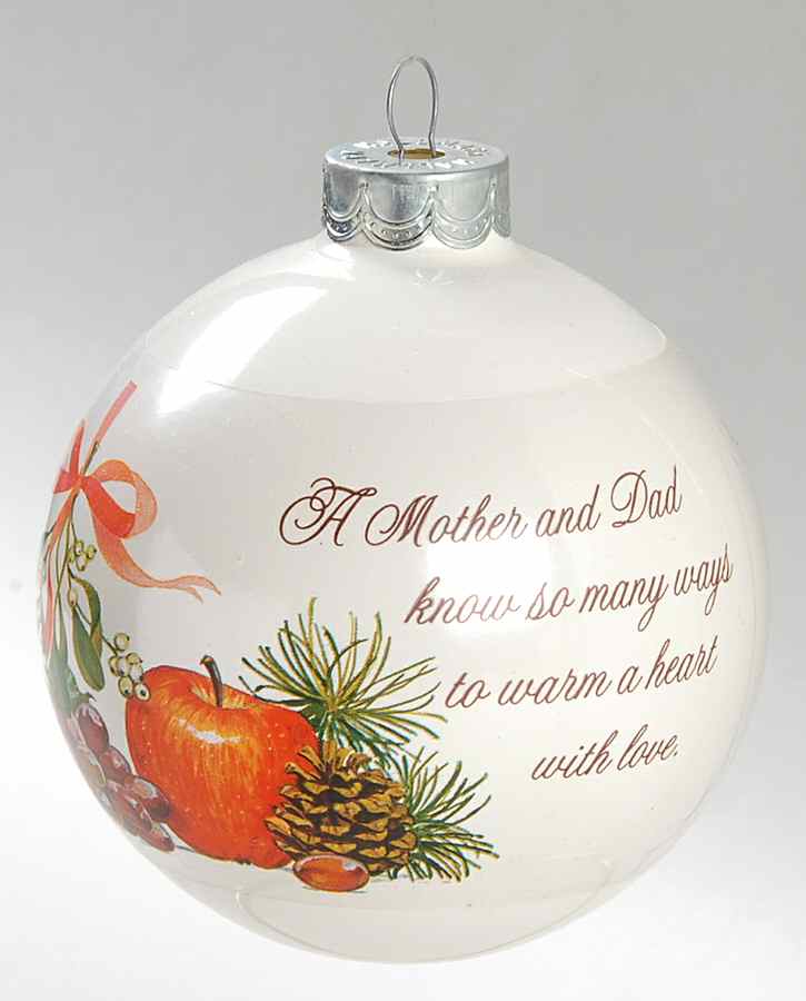 1982 Hallmark Christmas Ornaments Mother And Dad - Boxed by Hallmark Gold Crown-1