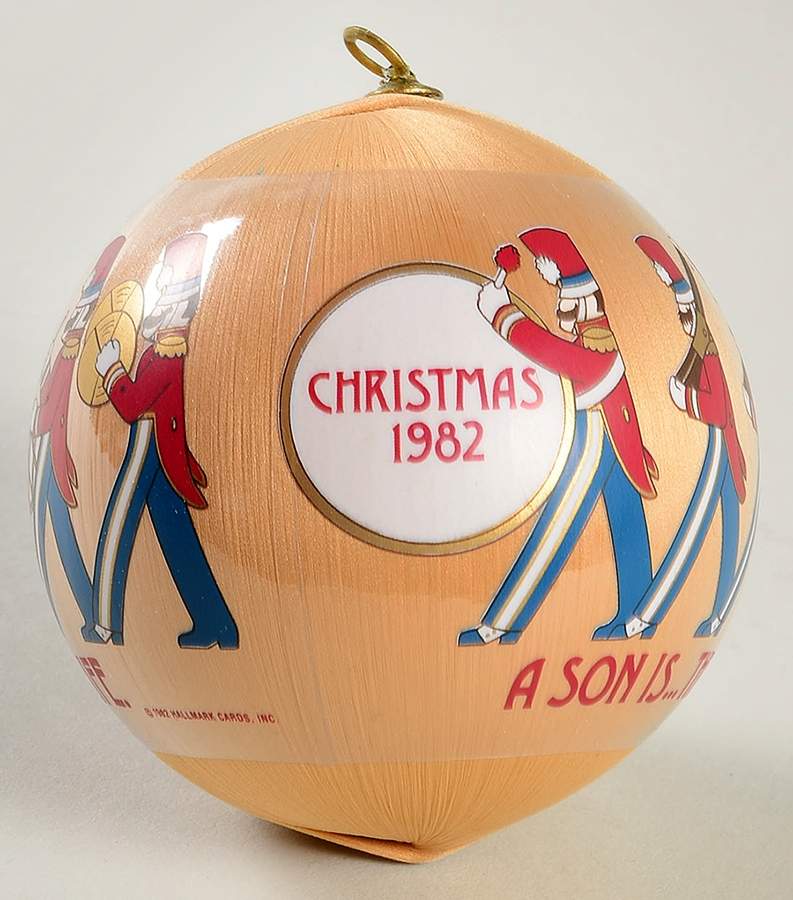 1982 Hallmark Christmas Ornaments Son - No Box by Hallmark Gold Crown-1
