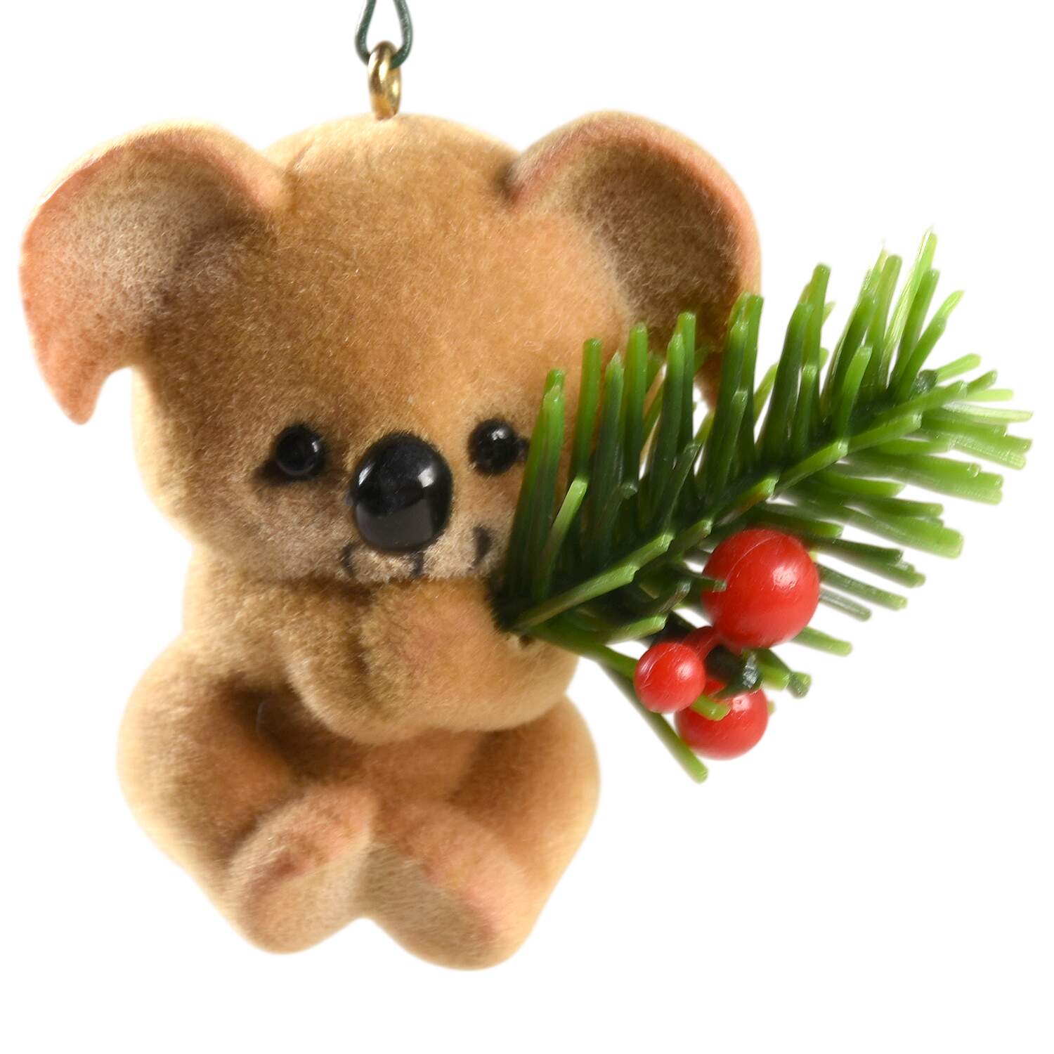 1983 Hallmark Christmas Ornaments Christmas Koala - Boxed by Hallmark Gold Crown-1