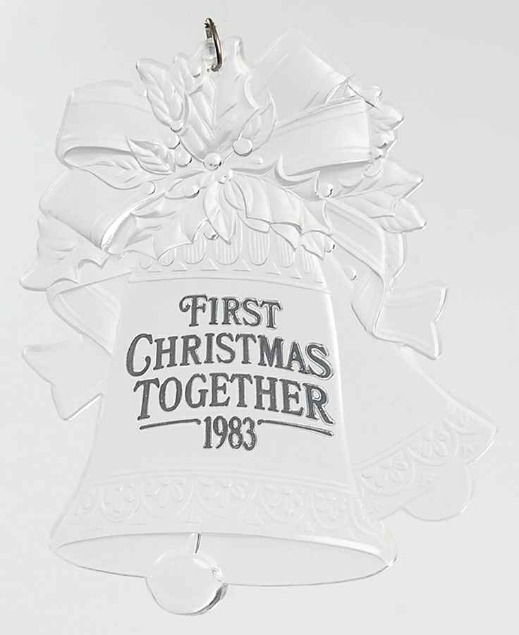 Holiday Highlights 1983-First Christmas-Dated - Boxed by Hallmark Gold Crown-1