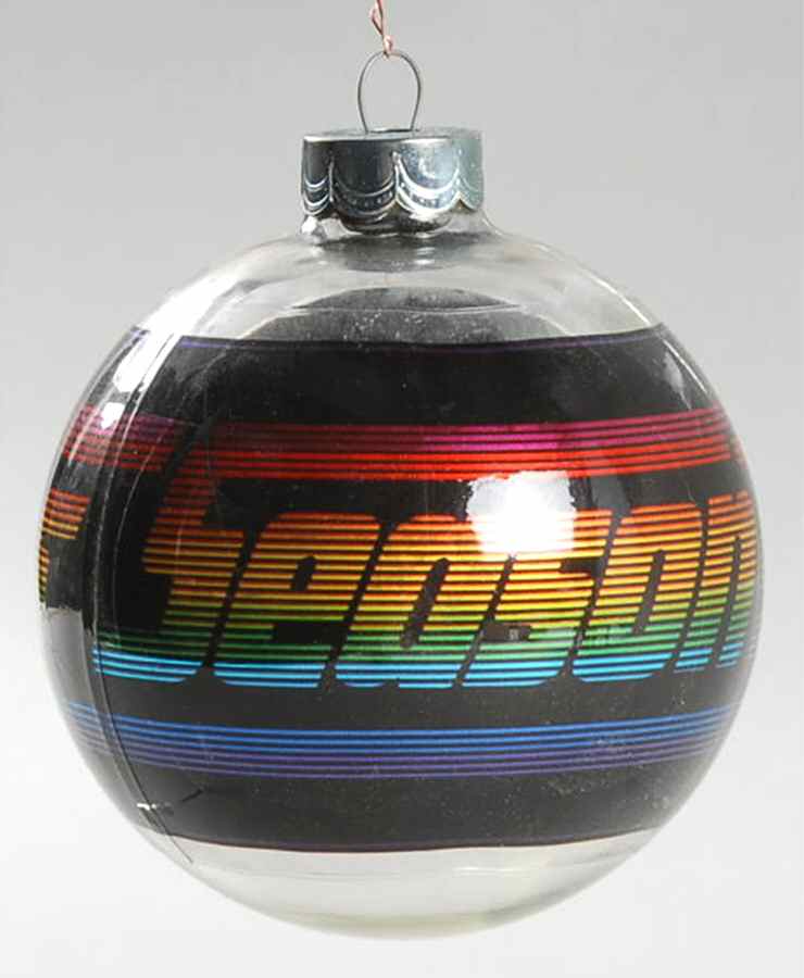 1983 Hallmark Christmas Ornaments Seasons Greeting - Boxed by Hallmark Gold Crown-1