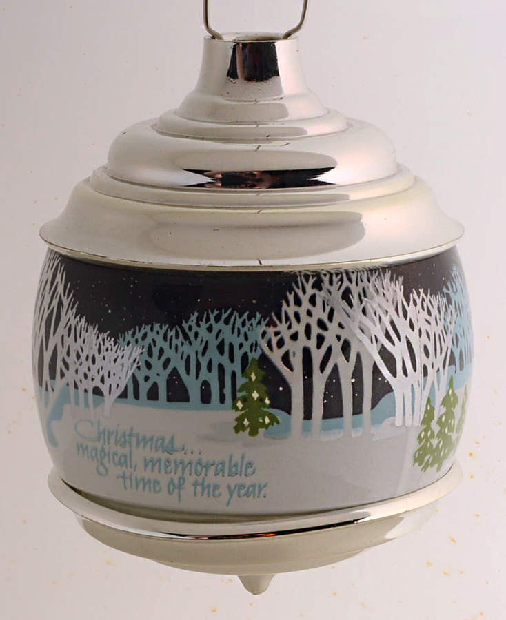 1984 Hallmark Christmas Ornaments Christmas In The Forest - Boxed by Hallmark Gold Crown-1