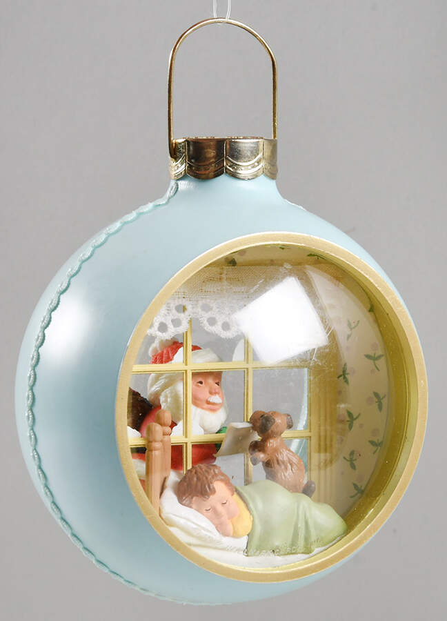 1984 Hallmark Christmas Ornaments Santas Arrival - No Box by Hallmark Gold Crown-1
