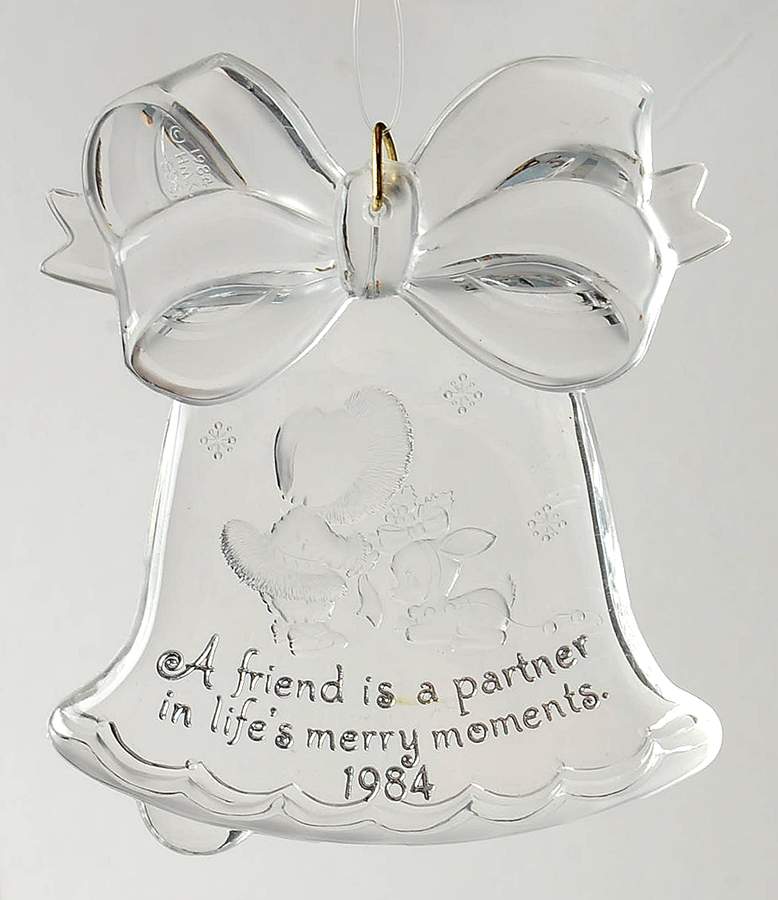 1984 Hallmark Christmas Ornaments Fun Of Friendship - Boxed by Hallmark Gold Crown-1
