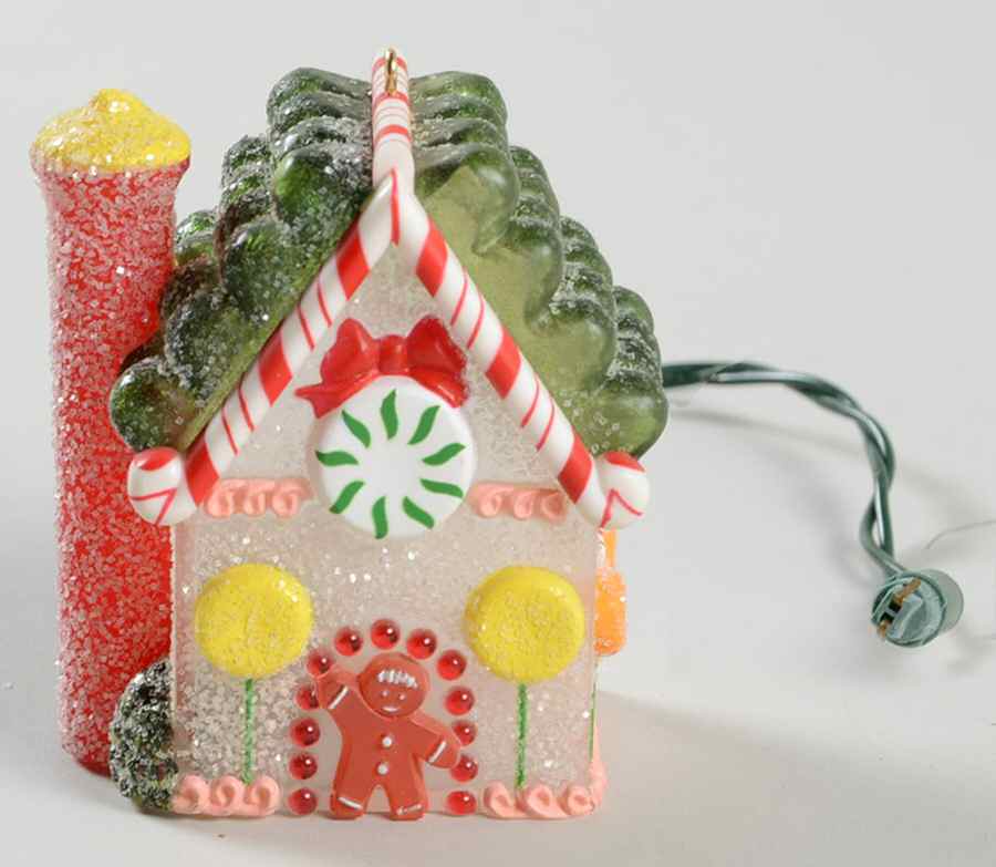 1984 Hallmark Christmas Ornaments Sugarplum Cottage - No Box by Hallmark Gold Crown-1