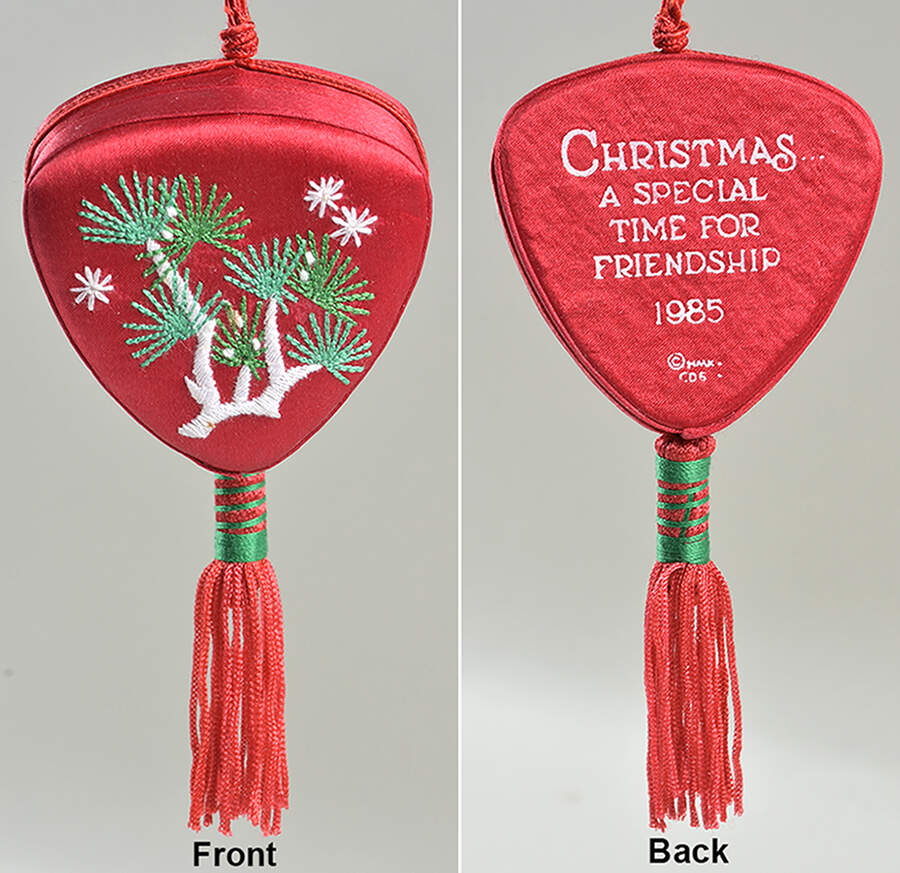 1985 Hallmark Christmas Ornaments Friendship - No Box by Hallmark Gold Crown-1