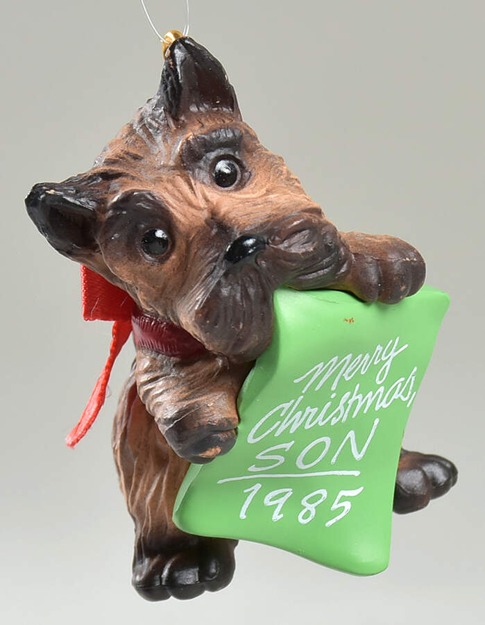 1985 Hallmark Christmas Ornaments Son - No Box by Hallmark Gold Crown-1