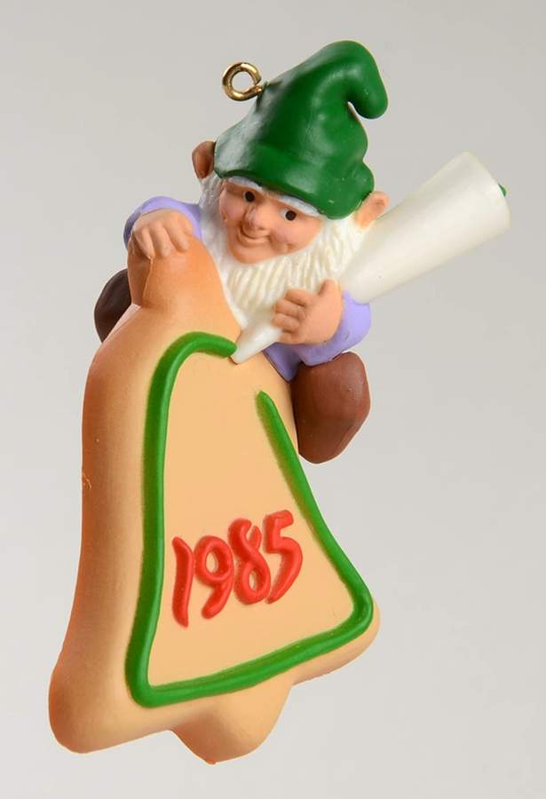 1985 Hallmark Christmas Ornaments Baker Elf - No Box by Hallmark Gold Crown-1