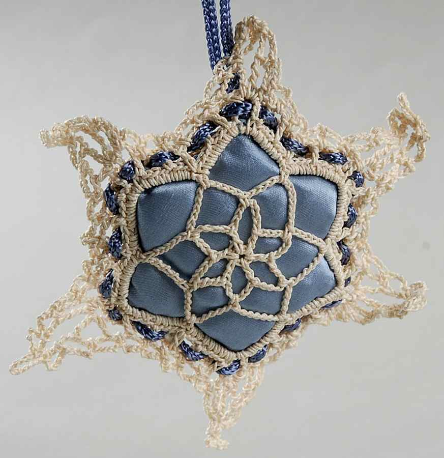 1985 Hallmark Christmas Ornaments Heirloom Snowflake-Crocheted - No Box by Hallmark Gold Crown-1