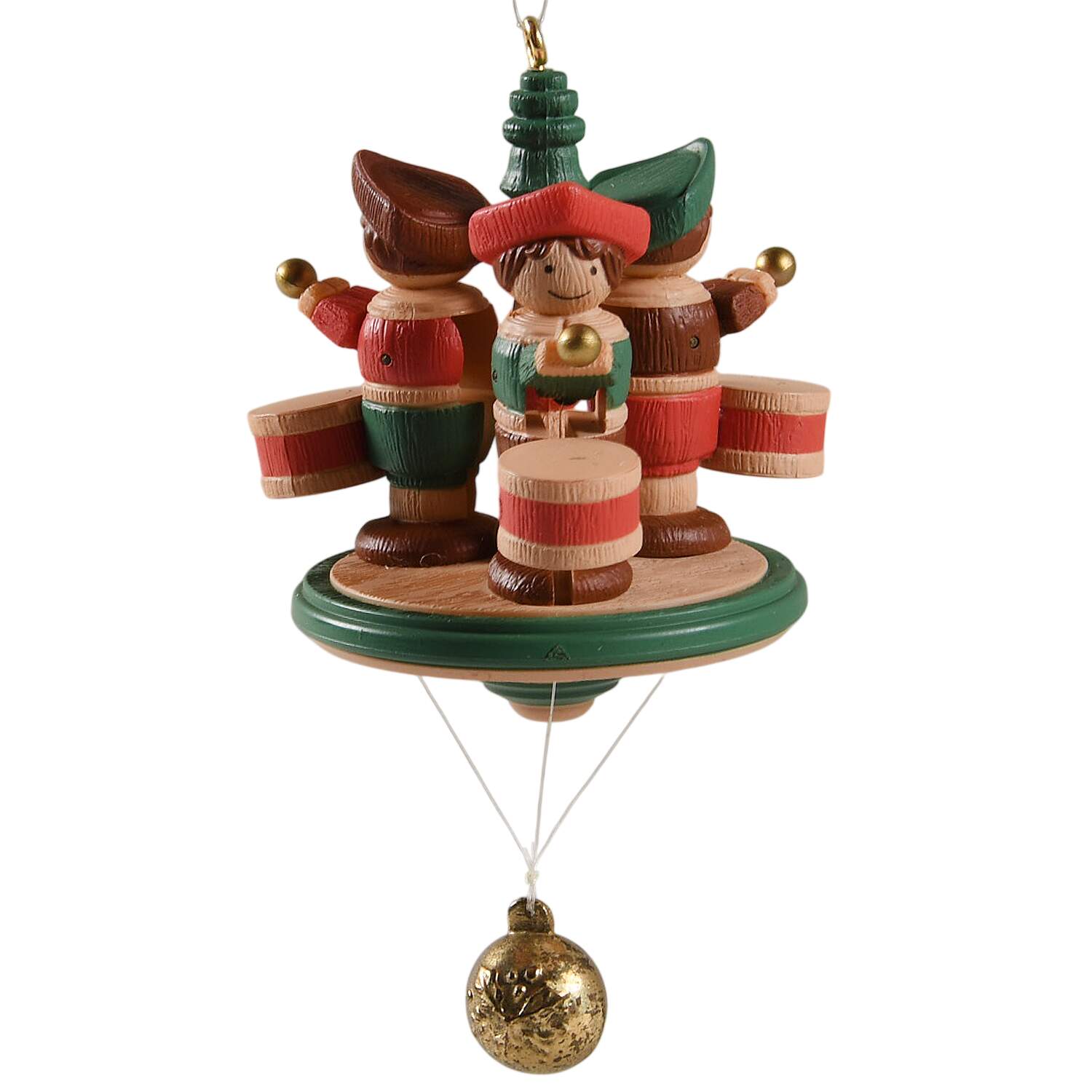 1986 Hallmark Christmas Ornaments Little Drummers - No Box by Hallmark Gold Crown-1