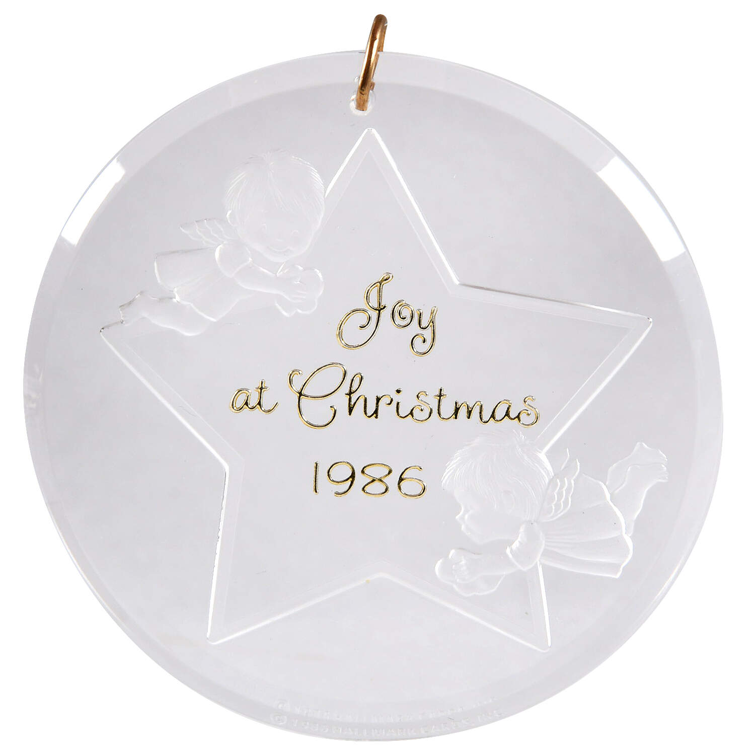 1986 Hallmark Christmas Ornaments Star Brighteners - Boxed by Hallmark Gold Crown-1