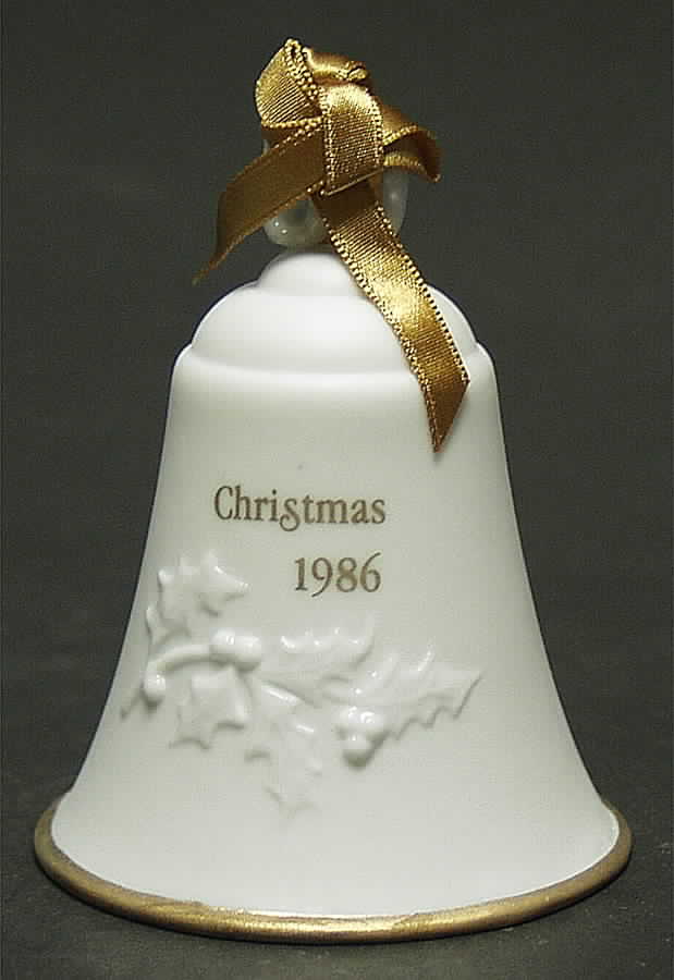 1986 Hallmark Christmas Ornaments 50 Years Together-Bell - Boxed by Hallmark Gold Crown-1