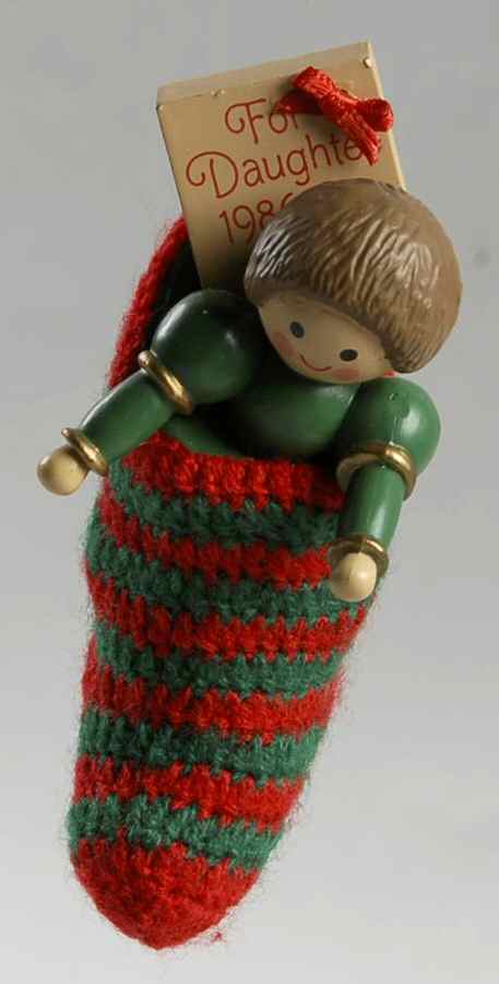 1986 Hallmark Christmas Ornaments Daughter - No Box by Hallmark Gold Crown-1