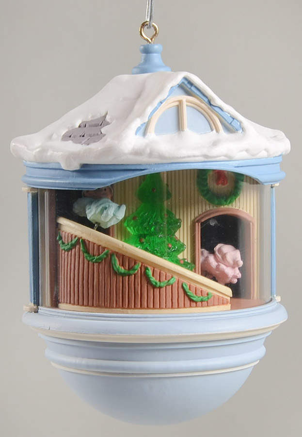 1987 Hallmark Christmas Ornaments Christmas Morning - Boxed by Hallmark Gold Crown-1
