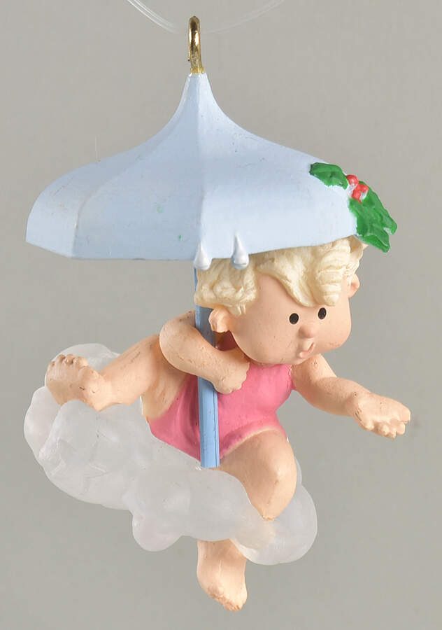 Donna Lee Angels December Showers - Boxed by Hallmark Gold Crown-1