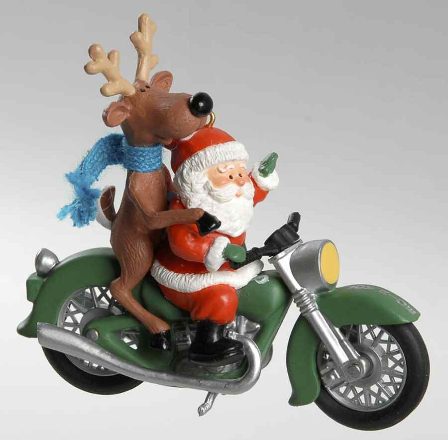 1987 Hallmark Christmas Ornaments Joy Ride - No Box by Hallmark Gold Crown-1