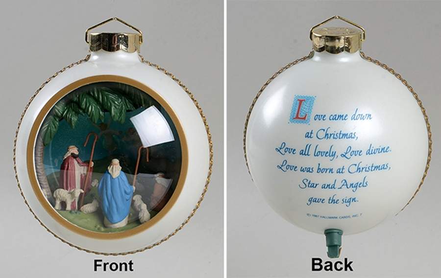 1987 Hallmark Christmas Ornaments Angelic Messengers-Magic - Boxed by Hallmark Gold Crown-1
