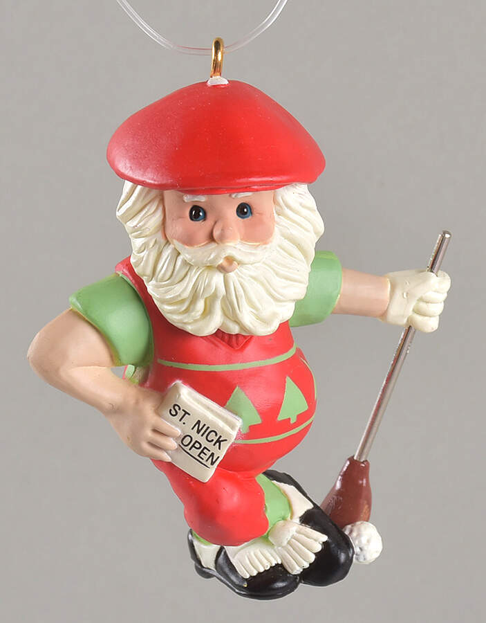 1988 Hallmark Christmas Ornaments Par For Santa - Boxed by Hallmark Gold Crown-1