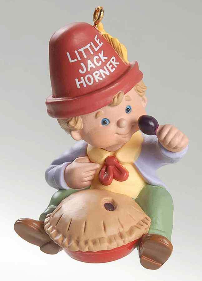 1988 Hallmark Christmas Ornaments Little Jack Horner - No Box by Hallmark Gold Crown-1