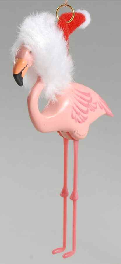 1988 Hallmark Christmas Ornaments Santa Flamingo - No Box by Hallmark Gold Crown-1