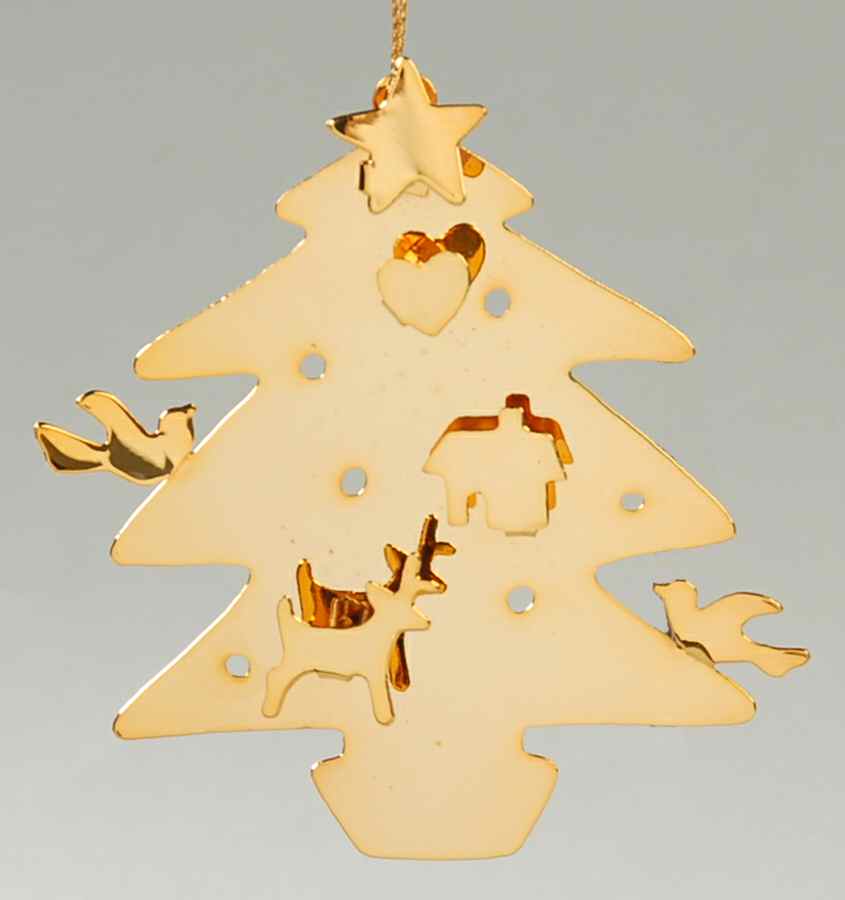 1988 Hallmark Christmas Ornaments Sparkling Tree - No Box by Hallmark Gold Crown-1