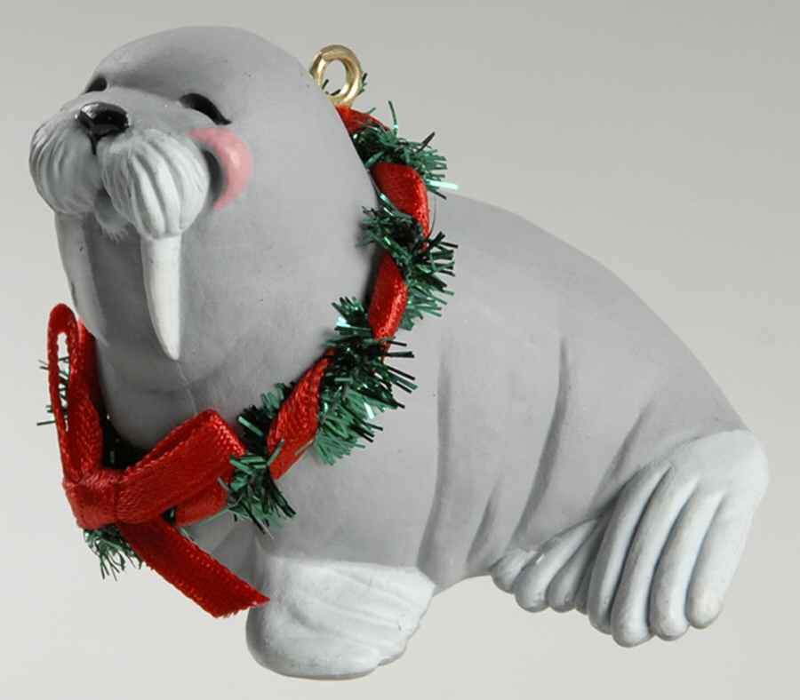 1988 Hallmark Christmas Ornaments Jolly Walrus - No Box by Hallmark Gold Crown-1