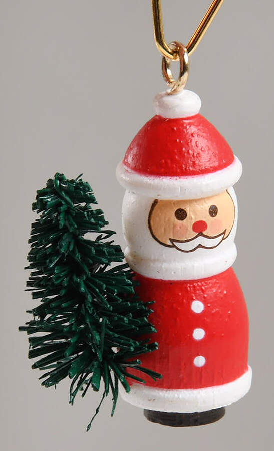 1989 Hallmark Christmas Ornaments Old World Santa - Boxed by Hallmark Gold Crown-1