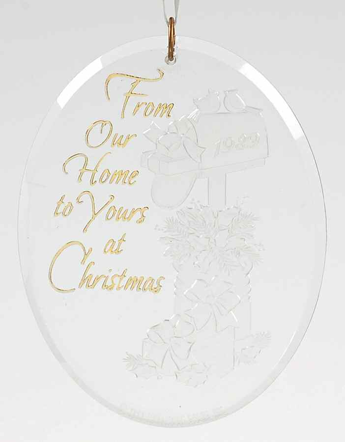 1989 Hallmark Christmas Ornaments From Our Home To Yours - No Box by Hallmark Gold Crown-1