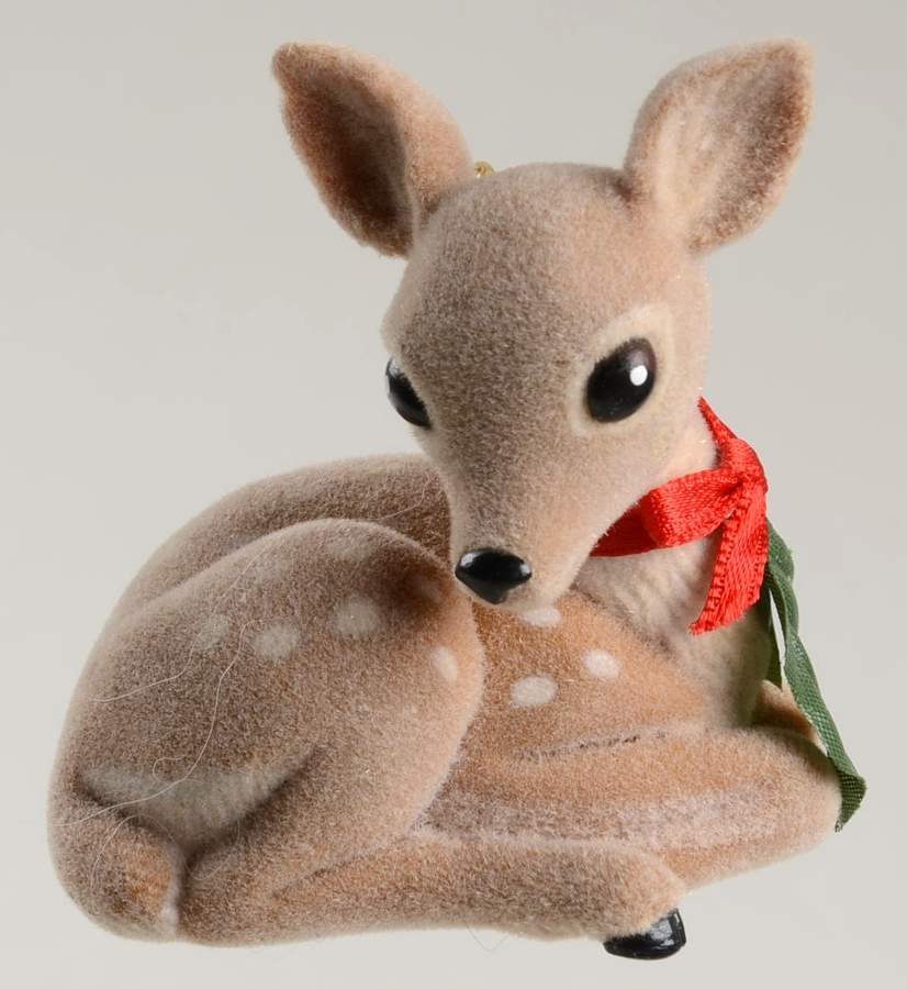 1989 Hallmark Christmas Ornaments Gentle Fawn - No Box by Hallmark Gold Crown-1