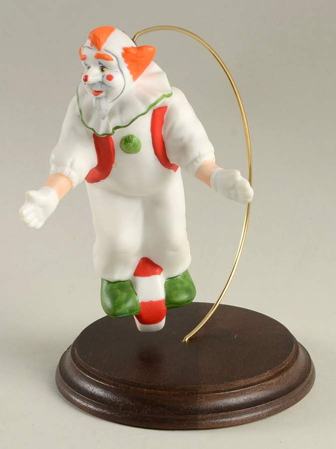 1989 Hallmark Christmas Ornaments Peppermint Clown-Porcelain - Boxed by Hallmark Gold Crown-1