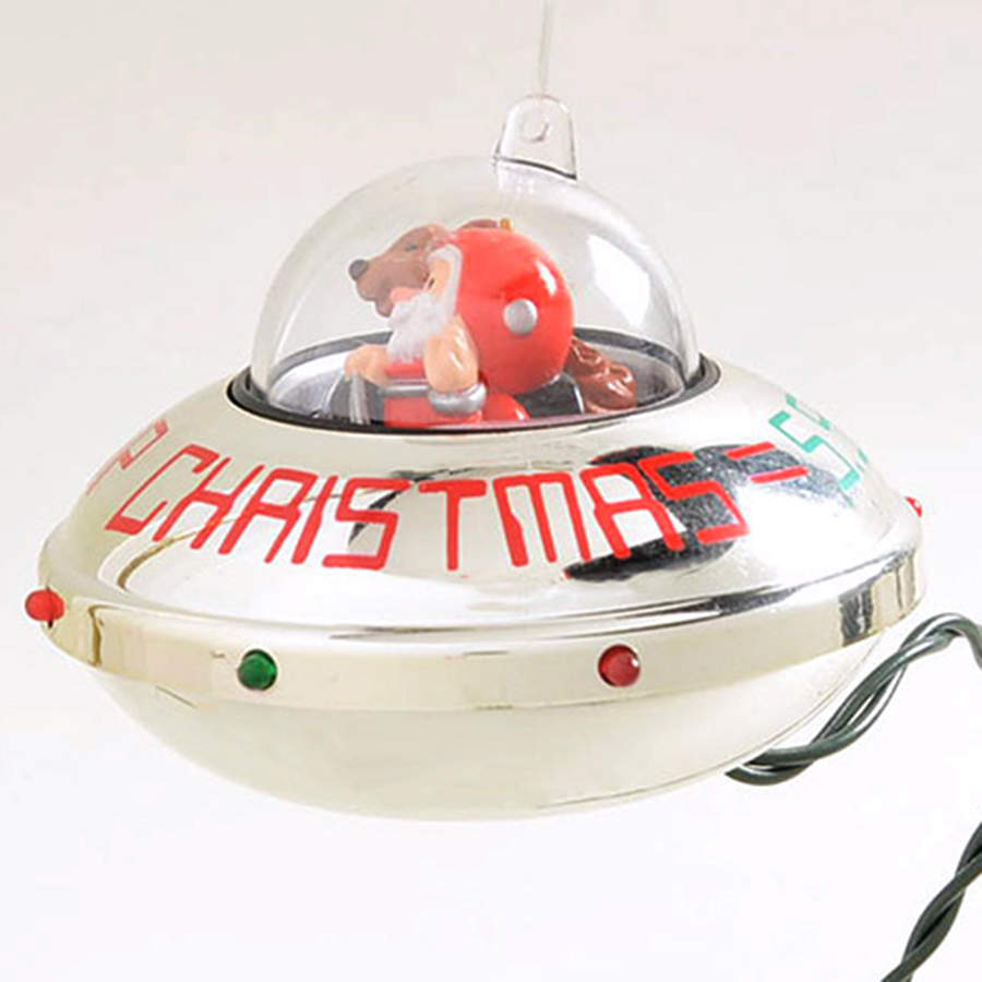 1990 Hallmark Christmas Ornaments Starship Christmas - Boxed by Hallmark Gold Crown-1