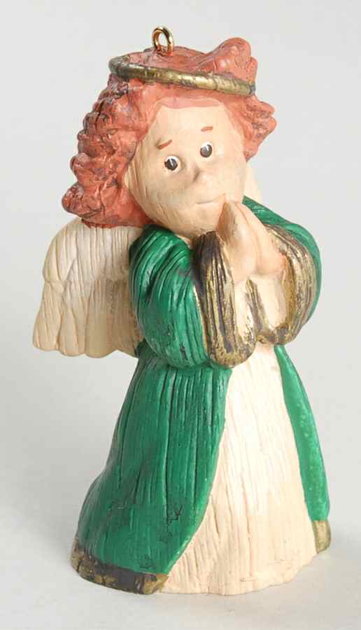 1990 Hallmark Christmas Ornaments Country Angel - No Box by Hallmark Gold Crown-1