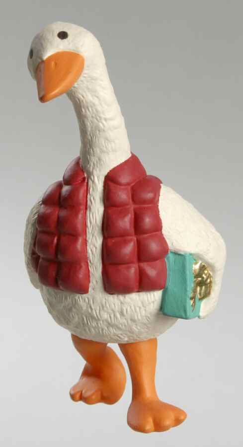 1990 Hallmark Christmas Ornaments Cozy Goose - Boxed by Hallmark Gold Crown-1