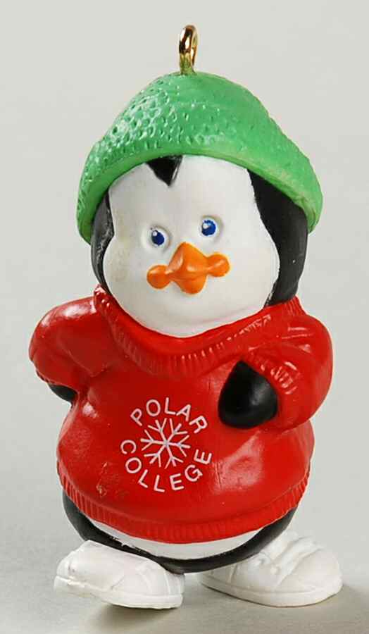 1990 Hallmark Christmas Ornaments Polar Jogger - No Box by Hallmark Gold Crown-1