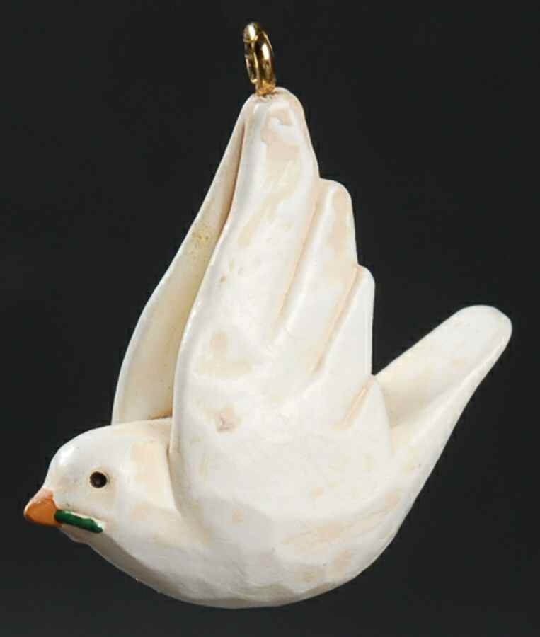 1990 Hallmark Christmas Ornaments Christmas Dove - No Box by Hallmark Gold Crown-1