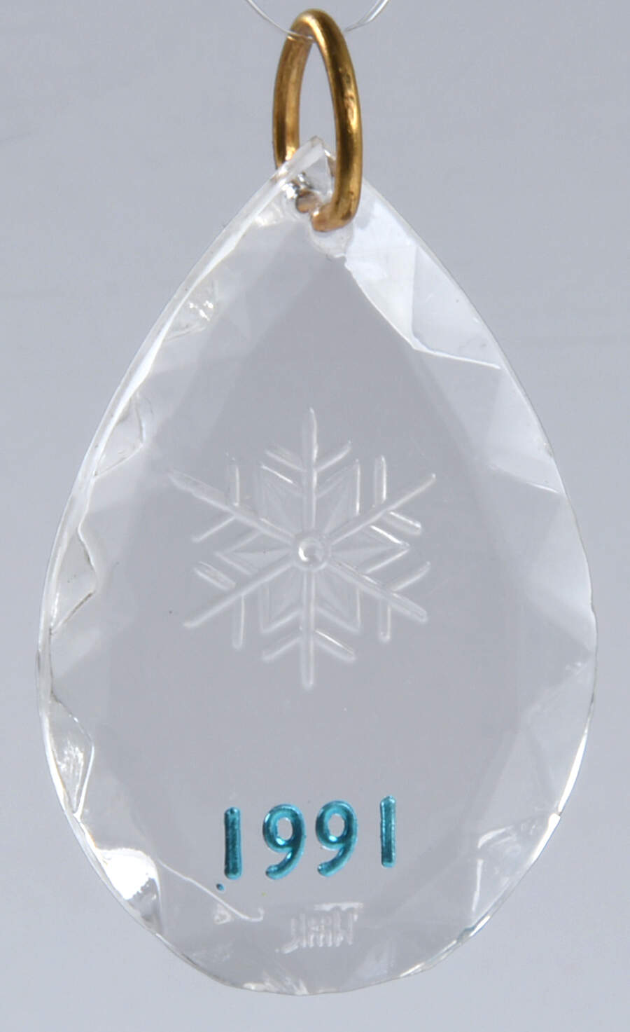 1991 Hallmark Christmas Ornaments Holiday Snowflake - Boxed by Hallmark Gold Crown-1