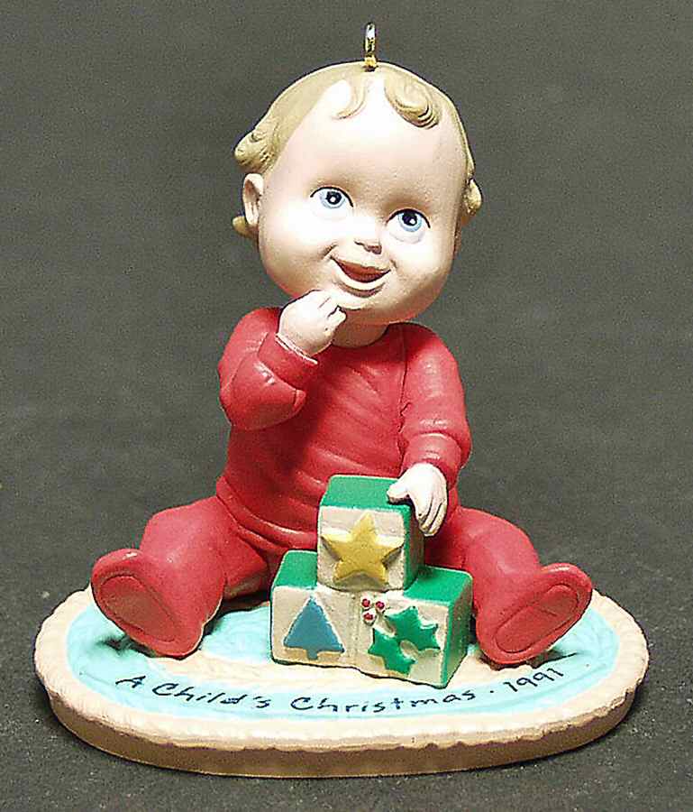 1991 Hallmark Christmas Ornaments A Child's Christmas - No Box by Hallmark Gold Crown-1