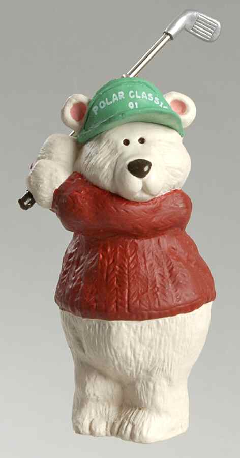 1991 Hallmark Christmas Ornaments Polar Classic - Boxed by Hallmark Gold Crown-1
