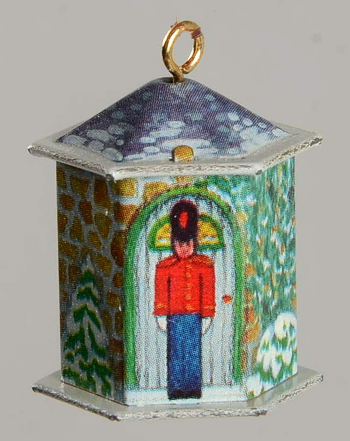 1992 Hallmark Christmas Ornaments Friendly Tin Soldier - Boxed by Hallmark Gold Crown-1