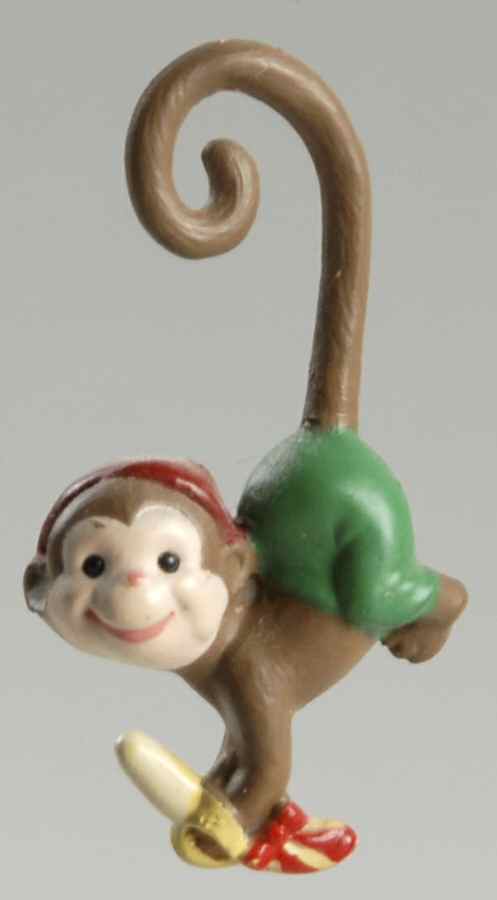 1992 Hallmark Christmas Ornaments Spunky Monkey - No Box by Hallmark Gold Crown-1