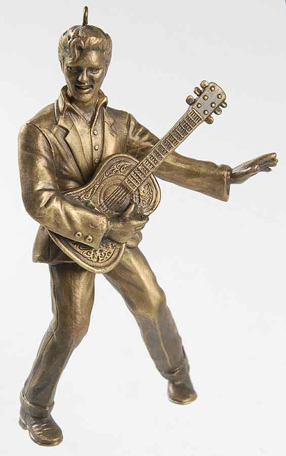 1992 Hallmark Christmas Ornaments Elvis - Boxed by Hallmark Gold Crown-1