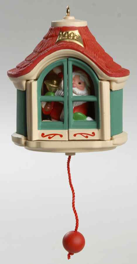 1992 Hallmark Christmas Ornaments Hello- Ho-Ho - Boxed by Hallmark Gold Crown-1