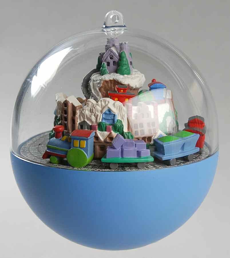 1992 Hallmark Christmas Ornaments Continental Express - No Box by Hallmark Gold Crown-1