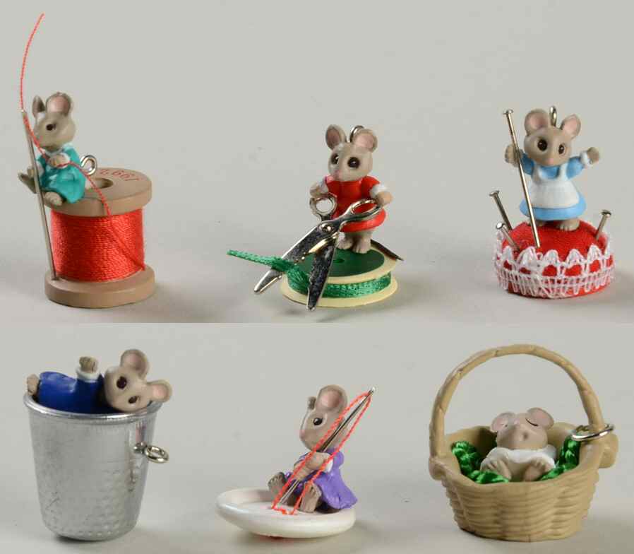 1992 Hallmark Christmas Ornaments Sew, Sew Tiny - No Box by Hallmark Gold Crown-1
