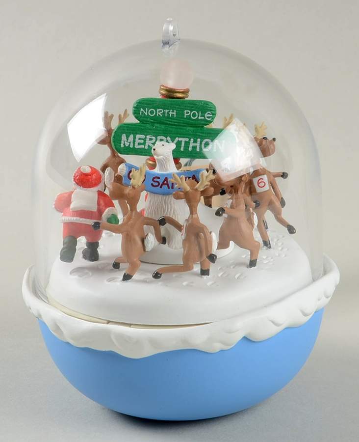 1993 Hallmark Christmas Ornaments North Pole Merrython - No Box by Hallmark Gold Crown-1