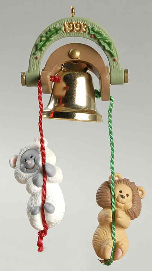 1993 Hallmark Christmas Ornaments Curly 'N' Kingly - No Box by Hallmark Gold Crown-1