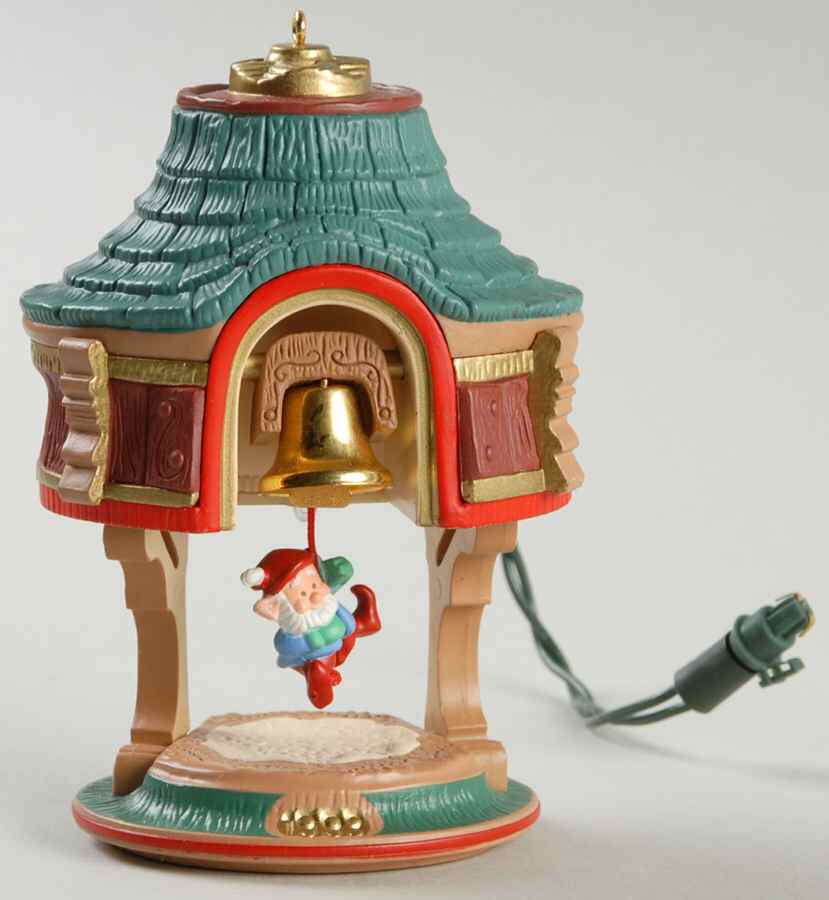 1993 Hallmark Christmas Ornaments Bells Are Ringing - Boxed by Hallmark Gold Crown-1