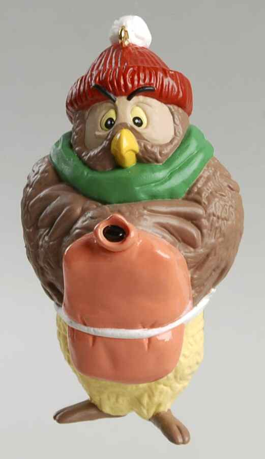1993 Hallmark Christmas Ornaments Owl - No Box by Hallmark Gold Crown-1