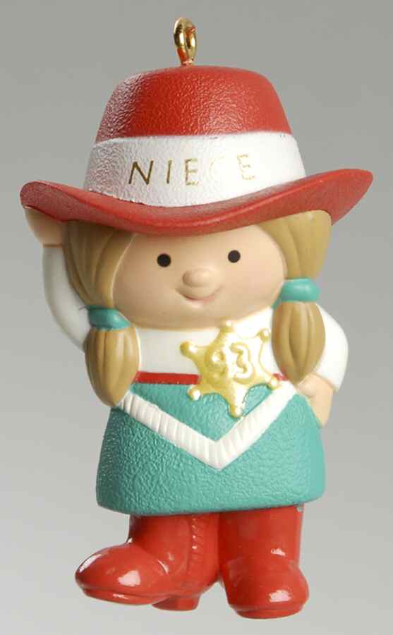 1993 Hallmark Christmas Ornaments Niece - Boxed by Hallmark Gold Crown-1