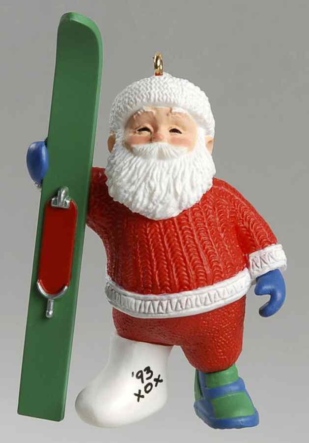 1993 Hallmark Christmas Ornaments Christmas Break - No Box by Hallmark Gold Crown-1